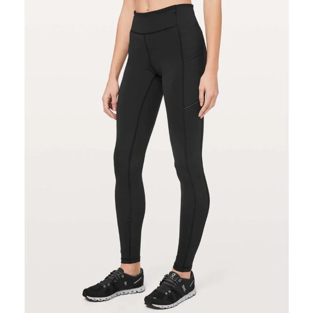 Lululemon Speed Up Tight Tall 31" Black Size 4 Luxtreme